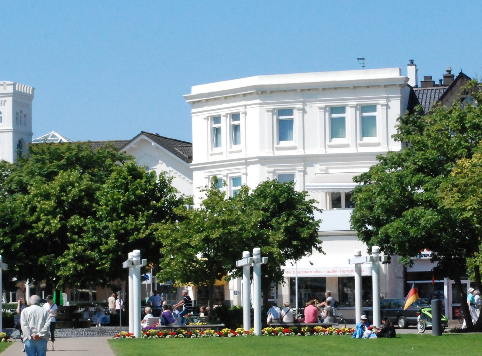 Haus Elimar Weber am Kurplatz auf Norderney
